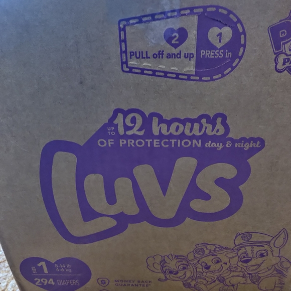 Luvs size 1 diapers - Picture 1 of 1
